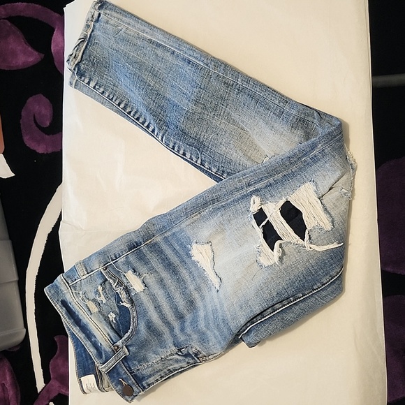 Women's BKE Payton Washed Distressed Ripped Jeans Size 28 - Picture 9 of 9